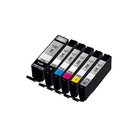 22.2ml With Chip Mg5700,mg6800,mg7700#pgi-570pgbkxl - Foto 1