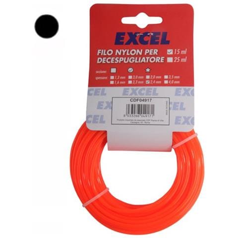 Filo Nylon Tondo Mm 1,3 M 15 07362 - Foto 1