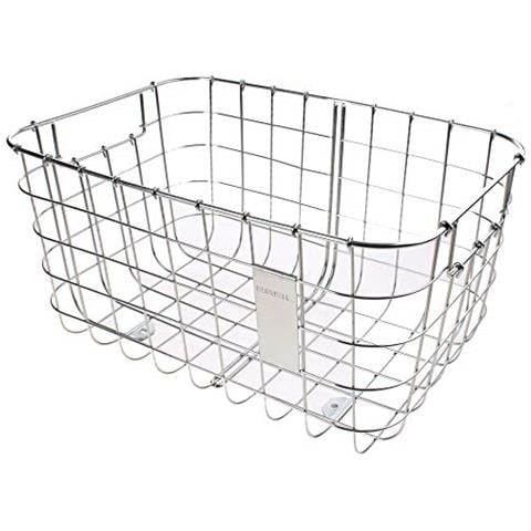 Robin, Cestino Per Bicicletta. Unisex-adulti, Argento, 10 Kg - Foto 1