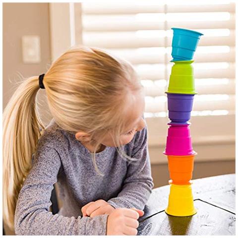 Fa183 - 1 gioco Impilabile, Multicolore - Foto 2