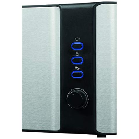 St 10630 Ss Tostapane In Acciaio Inoxcolore: Nero / Argento - Foto 2