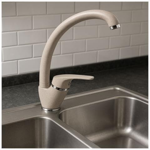 Miscelatore Oslo Orientabile Ottone Colorato Per Lavello Cucina *** Finitura- : Avena 3 - Foto 4