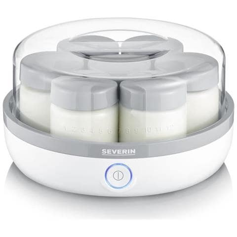 Jg 3518 Yourtiere 7 Vasi Da 150 Ml Ciascuno, Pratici E Compatti, 100% Bpa Free, Promemoria Graduazione, Avvolgicavo, 13 W - Foto 1