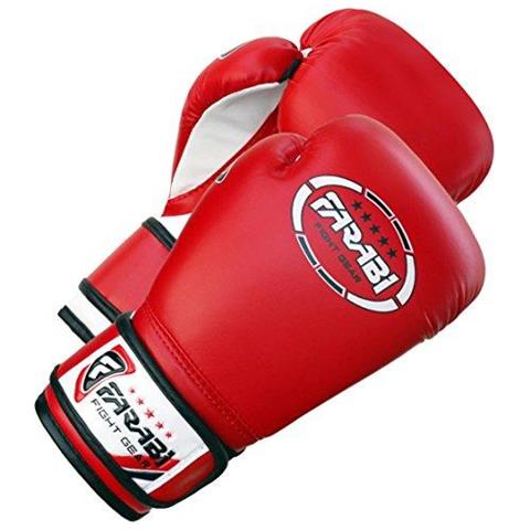 Farabi Junior Bambini 6-oz Guantoni Sparring Guanti Training Bag Guanti Guanto Bambini Guantoni Da Boxe Junior Guantoni Da Boxe Punzonatura Mitt Bambini Allenamento Di Boxe Per Let I Bambini Compresa Tra 3-12 Anni. - Foto 4