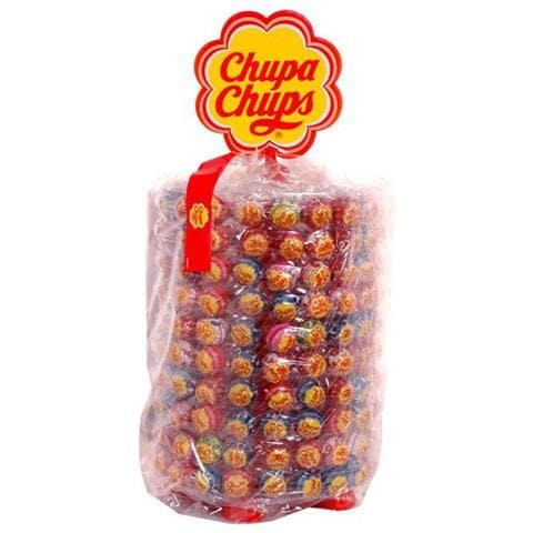 Rueda Di 200 Lecca Lecca - Profumo Di Fragola, Mela, Ciliegia, Cola, Latte Di Fragola E Vaniglia Al Cioccolato - Foto 1