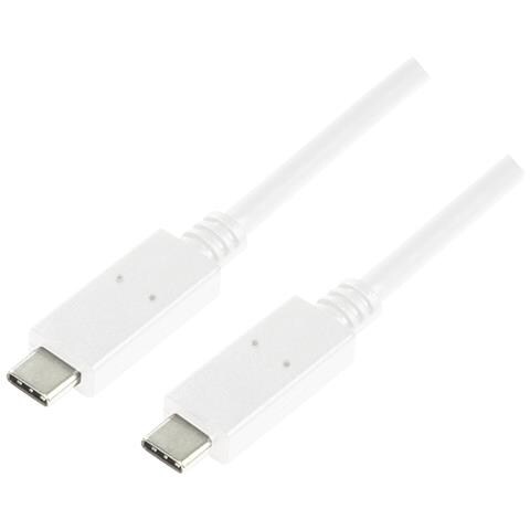 CU0131 cavo USB 1 m USB C Maschio Bianco - Foto 1