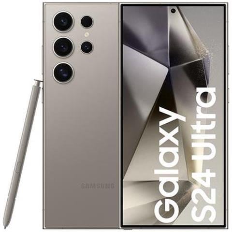 Galaxy S24 Ultra 5G 512GB 12GB Ram Dual Sim Display 6.8'' QHD+ Fotocamera 200 Mpx Titanium Grey Italia - Foto 1