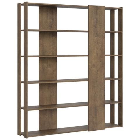 Libreria A Giorno Kato B Noce - Foto 5