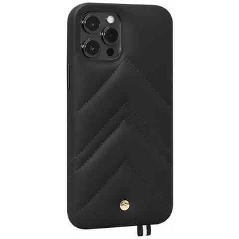 Cover Per Iphone 12 Pro Max In Pelle Louvre, Nero - Foto 2