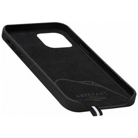 Cover Per Iphone 12 Pro Max In Pelle Louvre, Nero - Foto 4