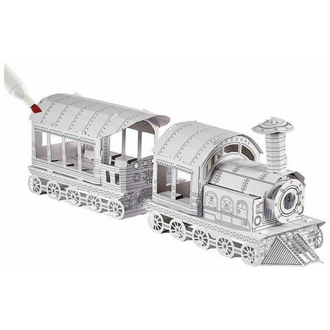 Gioco Fai-da-te Con Carta Treno (4 Unità) - Foto 2