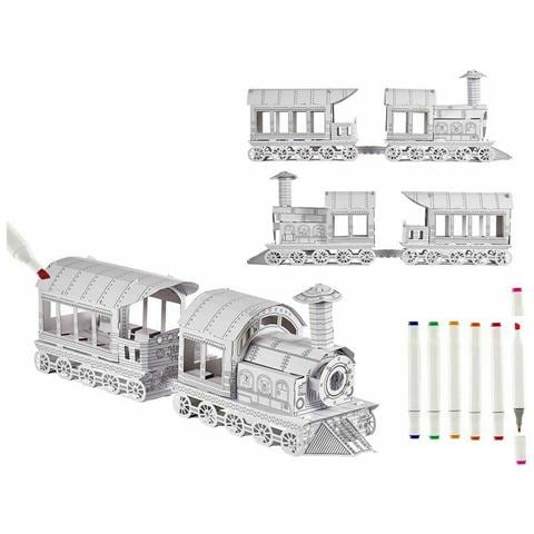 Gioco Fai-da-te Con Carta Treno (4 Unità) - Foto 3