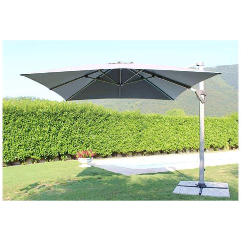 Ombrellone 3x4 Mt Da Esterno Con Palo Laterale India - Foto 2