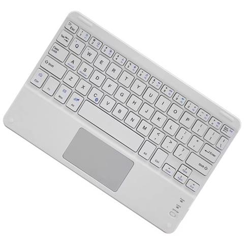 Tastiera Touchpad Wireless Per Tablet White M - Foto 2