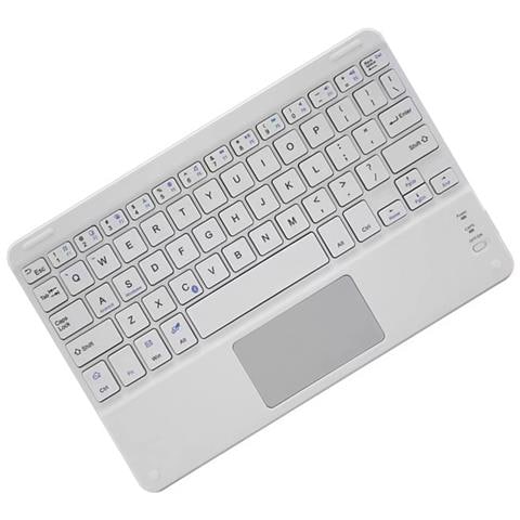 Tastiera Touchpad Wireless Per Tablet White M - Foto 3