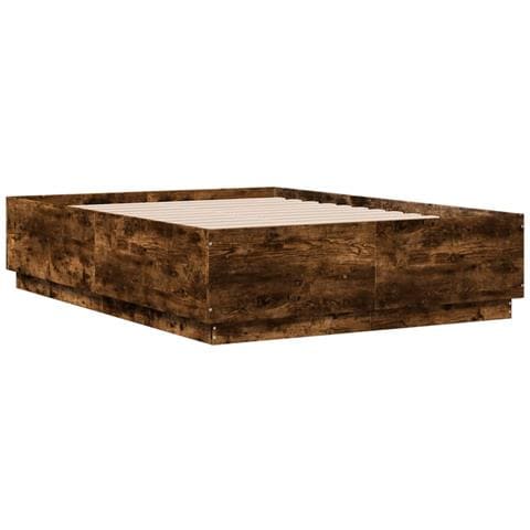 Giroletto Con Luci Led Rovere Fumo 140x190 Cm Legno Multistrato - Foto 3