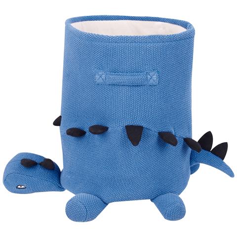 Cestino Per Bambini Dinosauro Bagnu Cotone Blu - Foto 2