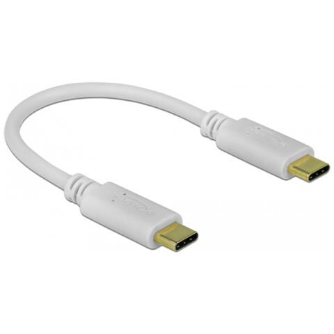 Cavo di ricarica USB Type-C da 15 cm PD 100 W con E-Marker - Foto 1