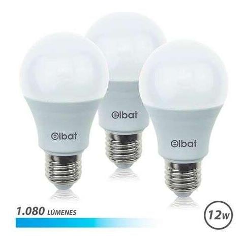 Confezione Da 3 Lampadine Led A60 12w - 1080lm - Attacco E27 - Luce Fredda - Foto 1