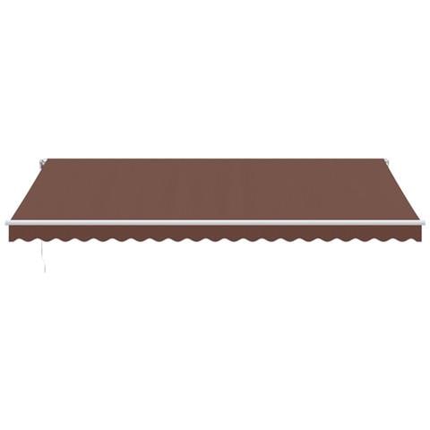 Tenda Da Sole Retrattile Automatica Marrone 500x350 Cm - Foto 3