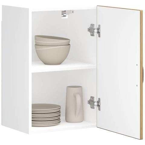 Pensile Da Cucina Lucca Rovere Artigianale In Legno Multistrato - Foto 1