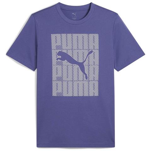 Graphics Wording Tee 68482546, Uomini, Blu, M - Foto 1