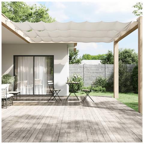 Lusso Casadino -  Paravento Verticale Bianco 100x800 Cm Tessuto Oxford - Foto 6