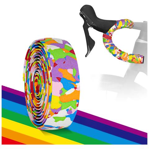 Nastro Manubrio Eva Ad Assorbimento Degli Urti Per Un Comfort Migliorato Multicolor - Foto 5