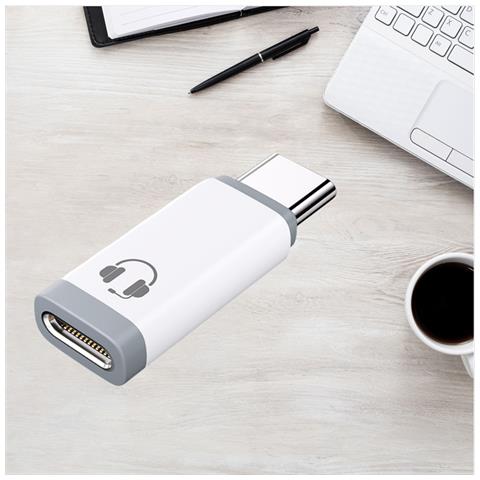 Adattatore Fd11 Da Usb-c Maschio A Lightning Femmina - Bianco - Foto 3