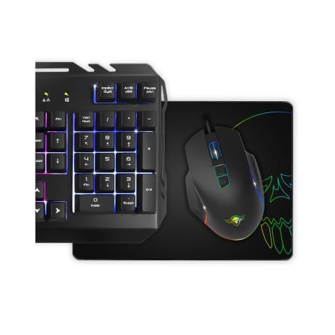 PRO MK5 tastiera Mouse incluso Gaming USB AZERTY Francese Nero - Foto 5