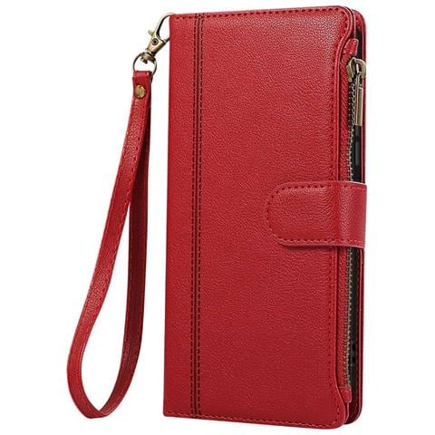 Custodia A Portafoglio Per Galaxy S25 / S24 Con Cerniera E Tracolla Staccabile - Foto 1