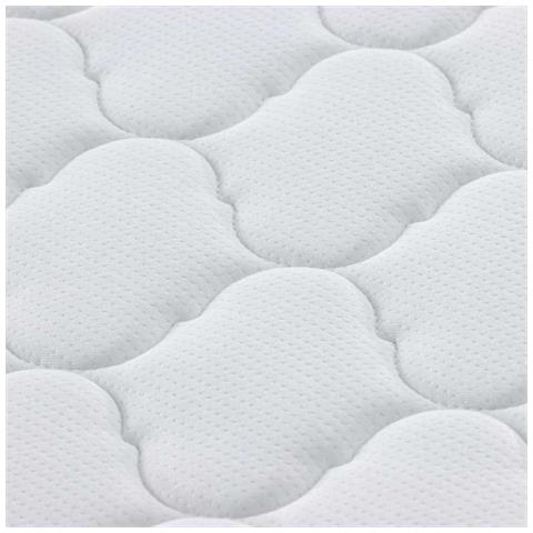 Materasso con Strato di Cocco Bianco 200 x 80 cm Schiuma PU - Foto 9