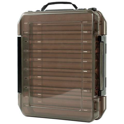Scatola Per Esche A Doppia Faccia - Custodia Portatile Per Attrezzatura Da Pesca Con Ventilazione Brown - Foto 1