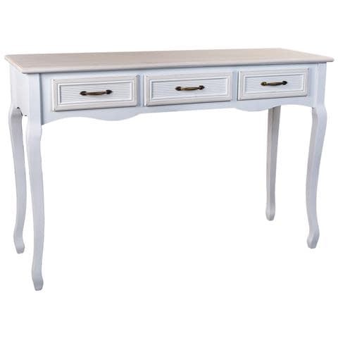 Mobile Da Ingresso In Legno Con 3 Cassetti 120x40x78 - Foto 1