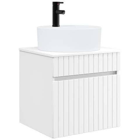 Mobile lavabo da parete Bianco 49 x 44,5 x 65 cm - Foto 1