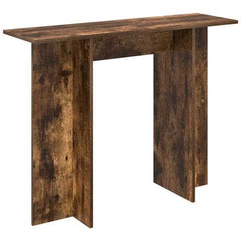 Tavolo consolle Quercia Affumicata 100 x 30 x 75 cm - Foto 1