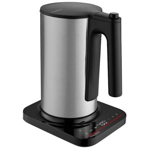 MD 12106 bollitore elettrico 1,5 L 2200 W Nero, Acciaio inox - Foto 4