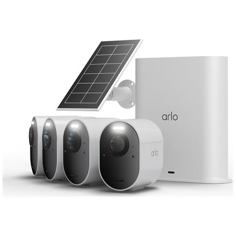 Ultra Telecamera di sicurezza 3 4K, set da 4 con pannello solare - Foto 2