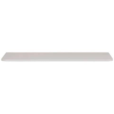Piano lavabo 120 cm, Arrotondato, Marrone opaco, per lavabo da appoggio, LINEA - Foto 1
