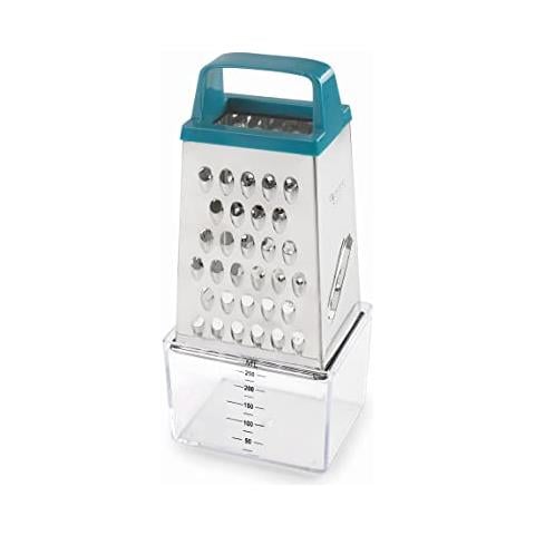 61363 - Grattugia da cucina KEEP con contenitore, acciaio inossidabile - Foto 1