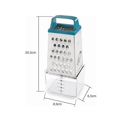 61363 - Grattugia da cucina KEEP con contenitore, acciaio inossidabile - Foto 3