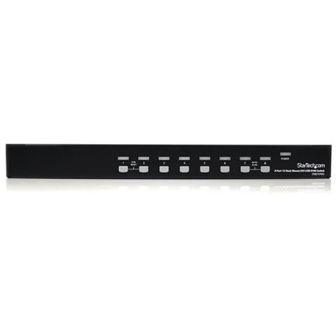 Switch KVM DVI USB a 8 porte montabile a rack 1U - Foto 2