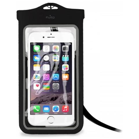 Cust Impermeabile IPX8 in Nylon Uni XLarge Smartphones Up To 5.7'' - NERO - Foto 2