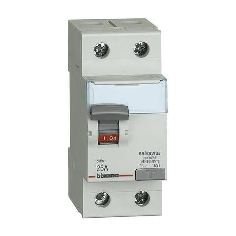 G725ac25 - Btdin - Interruttore Differenziale Puro Ac 2p 25a 500ma - Foto 1