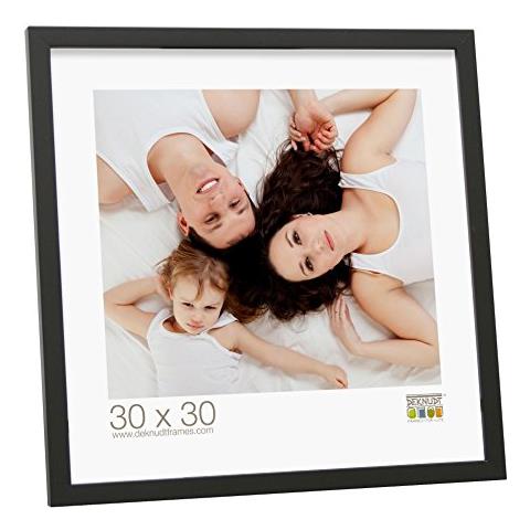 S43ak2 20 X 20 Cornice Nero Di Legno- - Foto 1