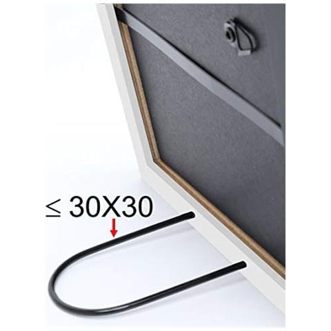 S43ak2 20 X 20 Cornice Nero Di Legno- - Foto 3