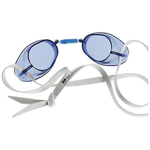 Malmsten Swedish Goggles Standard, Occhialini Da Nuoto, Unisex, Blu - Foto 1