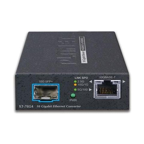 Planet Xt-705a Convertitore Multimediale Di Rete 10000 Mbit/s Modalitãƒæ’ã‚â Multipla, Modalitãƒæ’ã‚â Singola (10g/5g/ - Foto 2