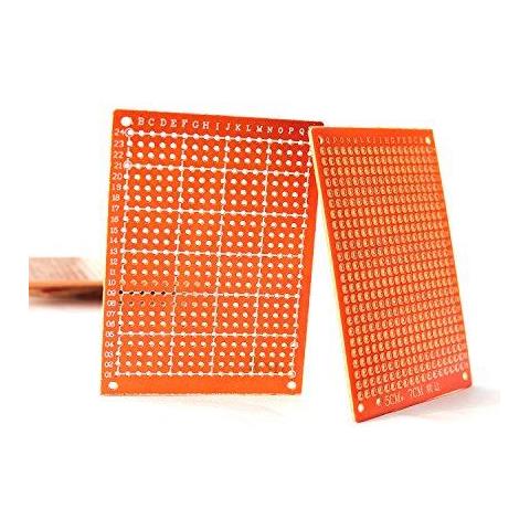10 Pezzi Universale Pcb Prototype Kit Consiglio Per Diy Di Saldatura 5cmx7cm - Foto 4