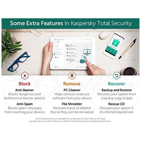 Total Security 2020 10 Dispositivi 1 Anno Antivirus Vpn Sicura E Password Manager Incluso Pc Mac Android Codice Di Attivazione Per Posta - Foto 4